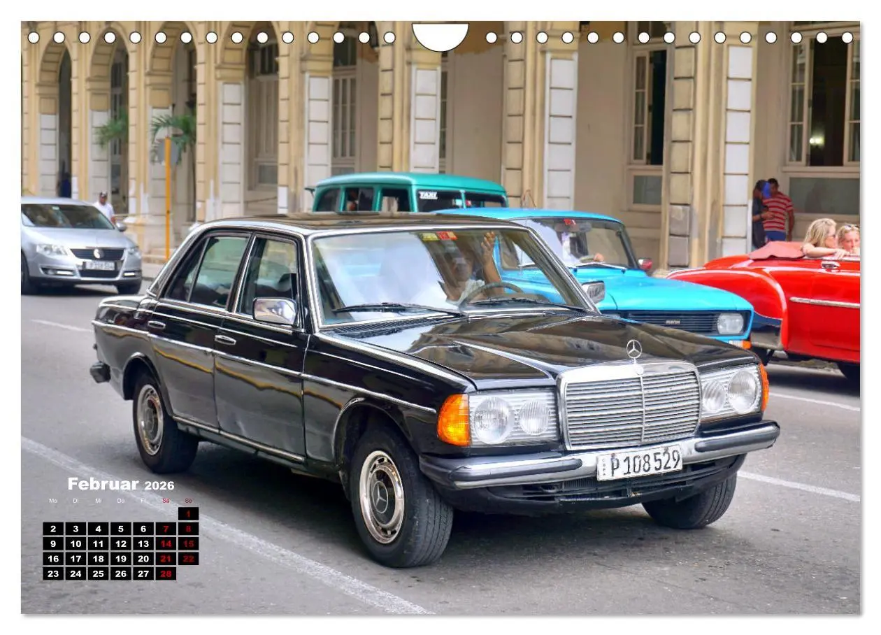 Bild: 9783457576380 | Autos mit Stern - Mercedes-Benz auf Kuba (Wandkalender 2026 DIN A4...