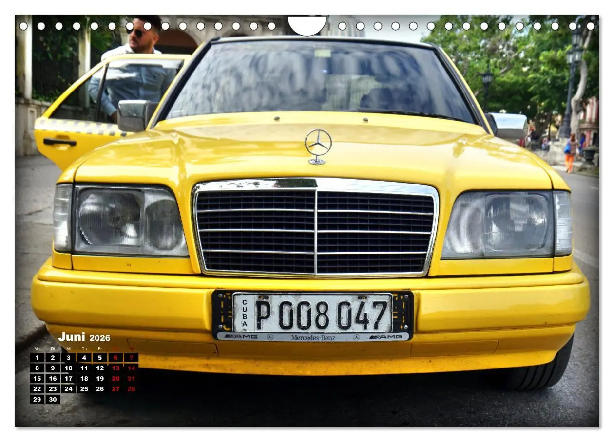Bild: 9783457576380 | Autos mit Stern - Mercedes-Benz auf Kuba (Wandkalender 2026 DIN A4...