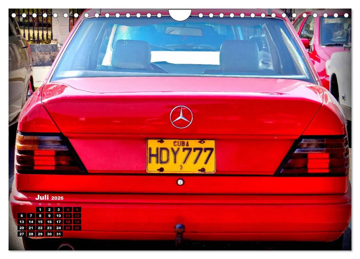 Bild: 9783457576380 | Autos mit Stern - Mercedes-Benz auf Kuba (Wandkalender 2026 DIN A4...