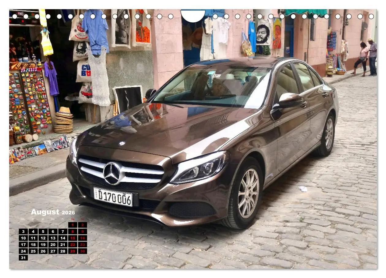 Bild: 9783457576380 | Autos mit Stern - Mercedes-Benz auf Kuba (Wandkalender 2026 DIN A4...