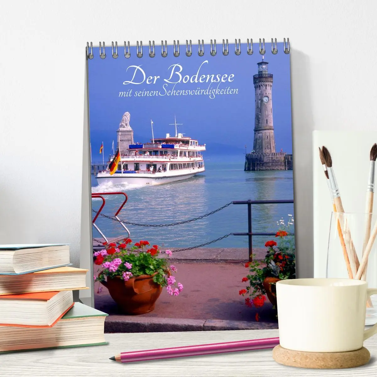 Bild: 9783516426380 | Der Bodensee mit seinen Sehenswürdigkeiten (Tischkalender 2026 DIN...