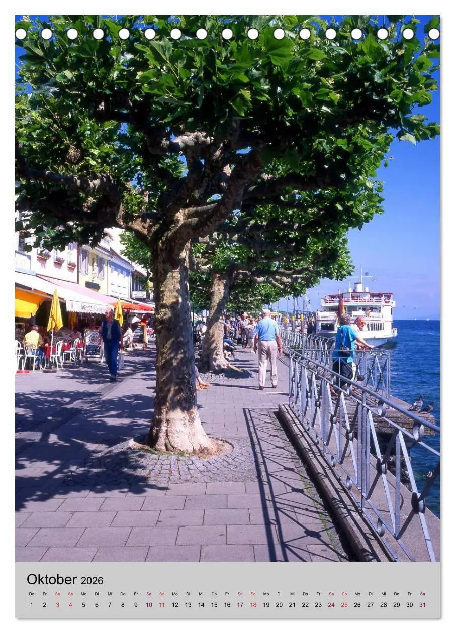 Bild: 9783516426380 | Der Bodensee mit seinen Sehenswürdigkeiten (Tischkalender 2026 DIN...