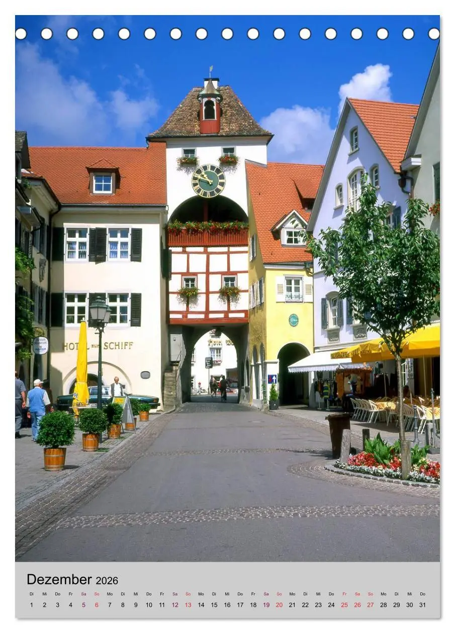 Bild: 9783516426380 | Der Bodensee mit seinen Sehenswürdigkeiten (Tischkalender 2026 DIN...