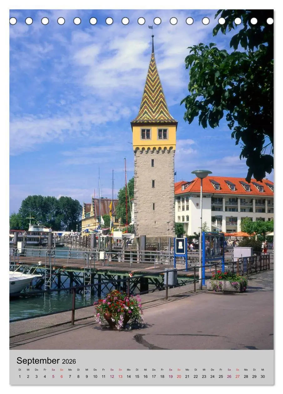 Bild: 9783516426380 | Der Bodensee mit seinen Sehenswürdigkeiten (Tischkalender 2026 DIN...