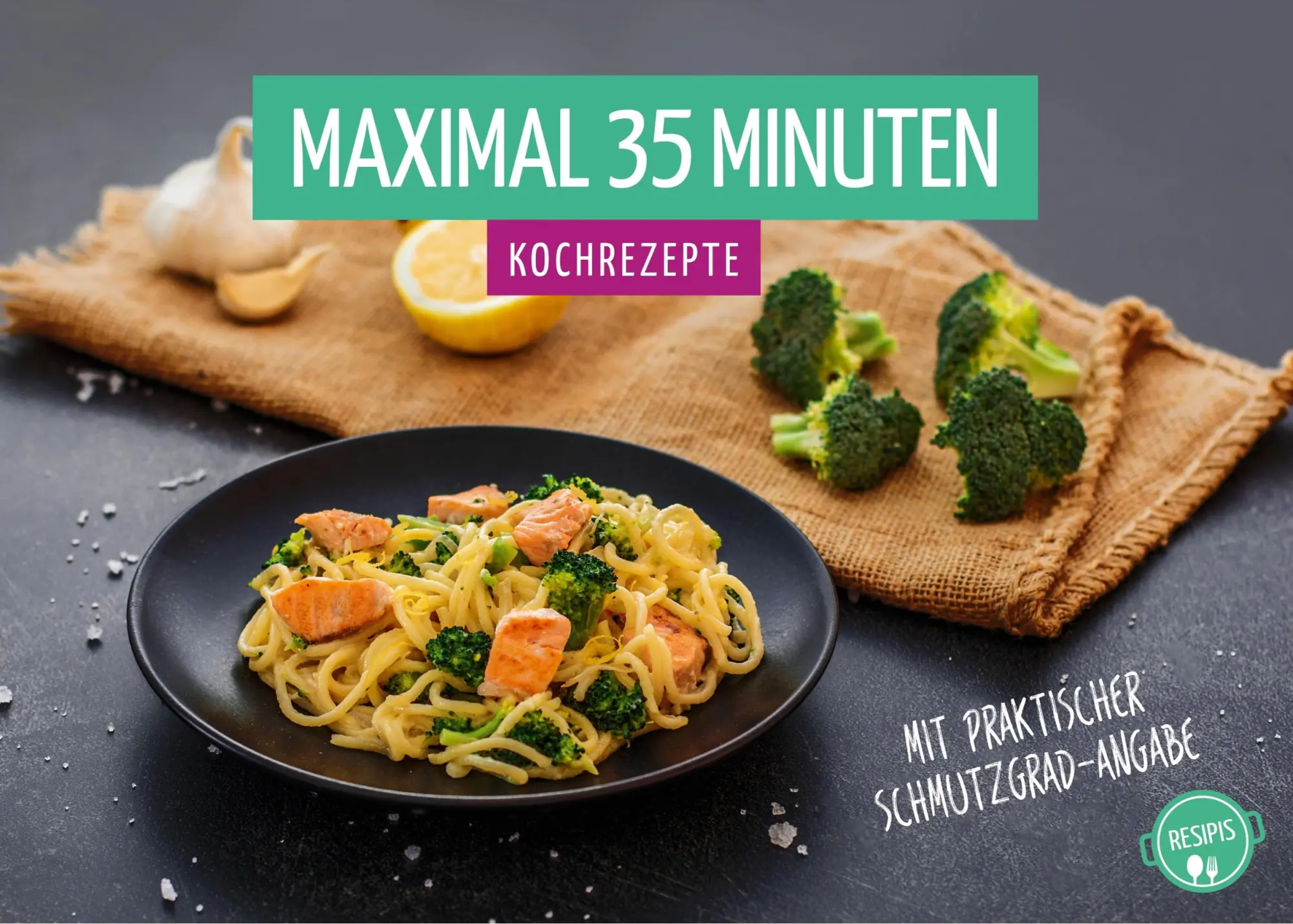 Cover: 9783749486380 | Maximal 35 Minuten | Kochrezepte | Foodblog Resipis | Taschenbuch