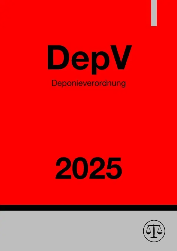 Cover: 9783819086380 | Deponieverordnung - DepV 2025 | DE | Ronny Studier | Taschenbuch