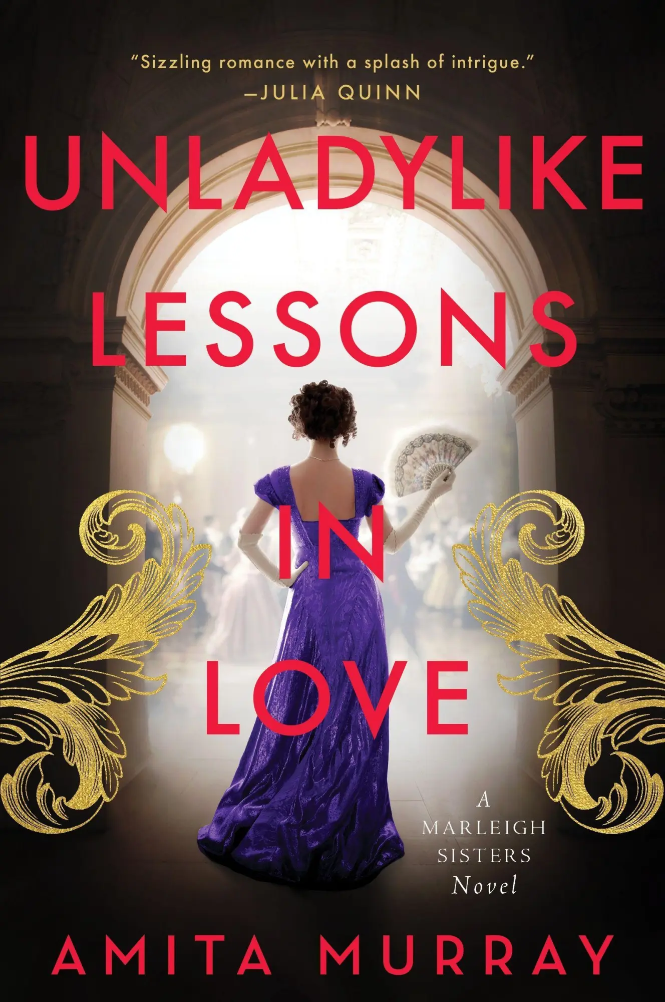 Cover: 9780063296480 | Unladylike Lessons in Love | A Marleigh Sisters Novel | Amita Murray