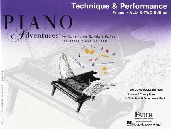Cover: 9781616776480 | Piano Adventures All-In-Two Primer Tech. &amp; Perf. | All-In-Two Edition