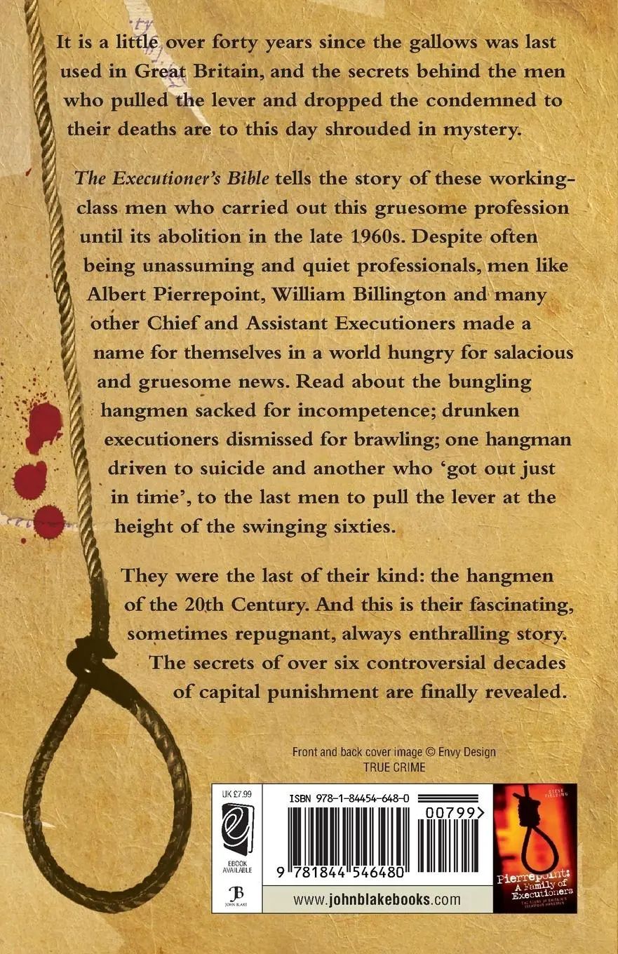 Rückseite: 9781844546480 | The Executioners Bible | Steve Fielding | Taschenbuch | Paperback