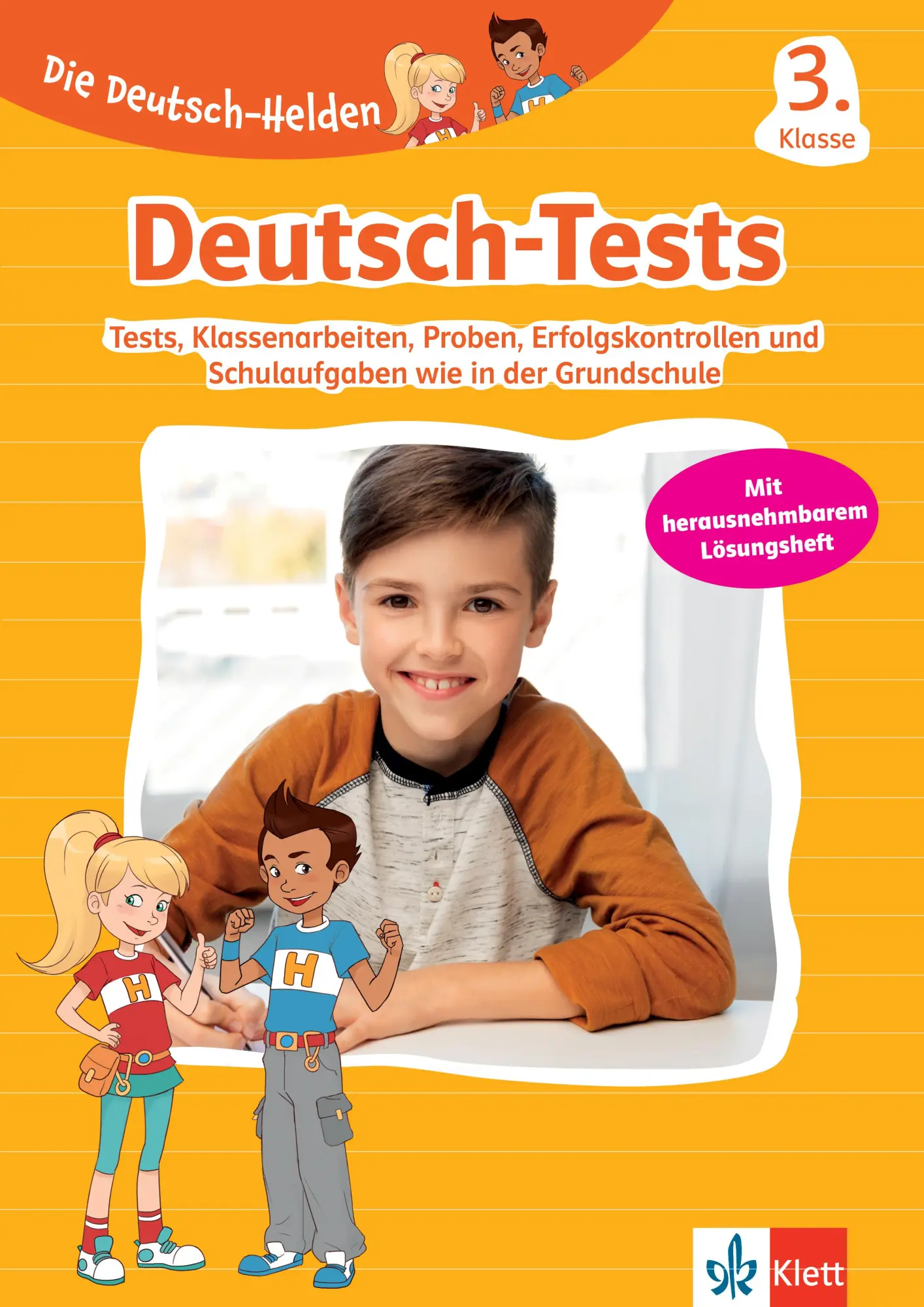 Cover: 9783129496480 | Die Deutsch-Helden: Deutsch-Tests 3. Klasse | Geßner | Broschüre