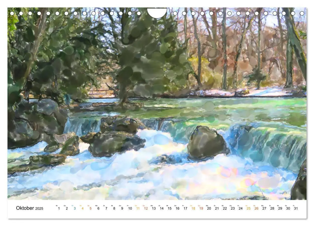 Bild: 9783435166480 | München - Bayerns Landeshauptstadt in Aquarellfarben (Wandkalender...