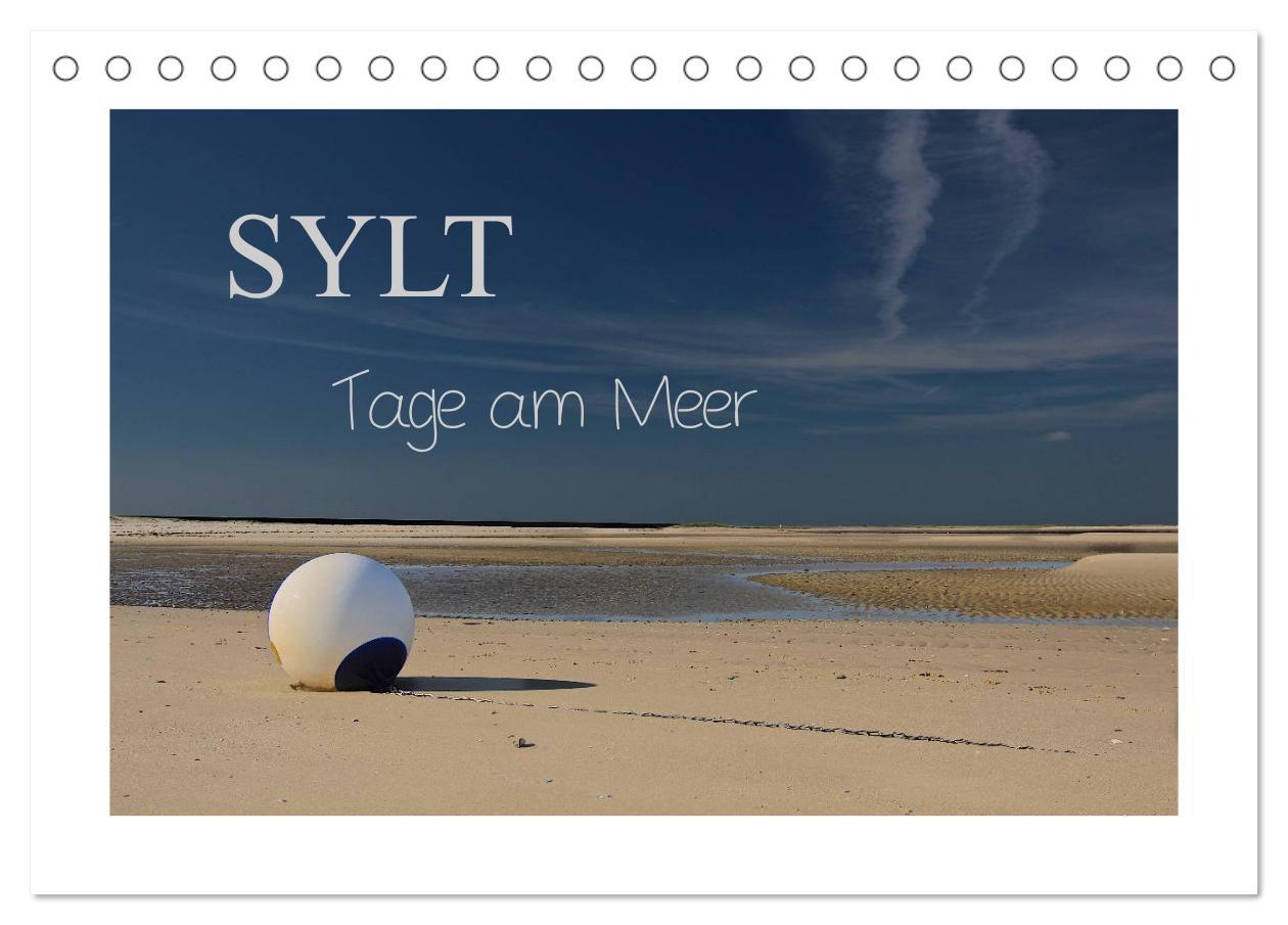 Cover: 9783435616480 | Sylt - Tage am Meer (Tischkalender 2025 DIN A5 quer), CALVENDO...