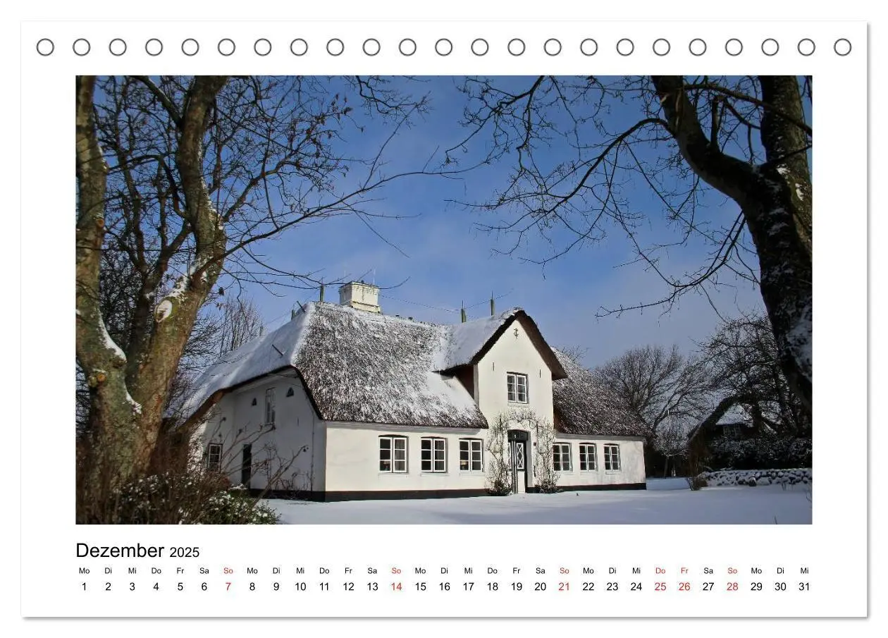 Bild: 9783435616480 | Sylt - Tage am Meer (Tischkalender 2025 DIN A5 quer), CALVENDO...