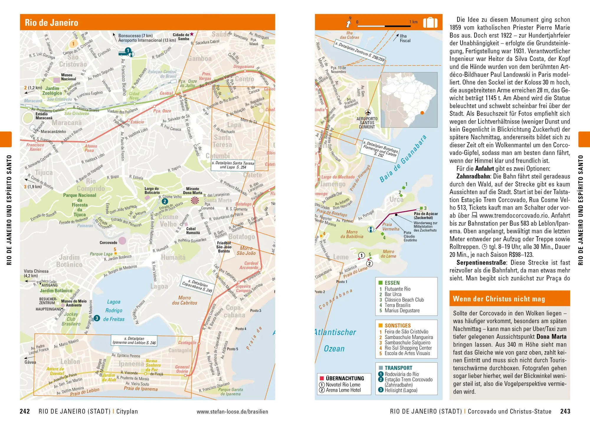 Bild: 9783770166480 | Stefan Loose Reiseführer Brasilien | mit Reiseatlas | Taschenbuch