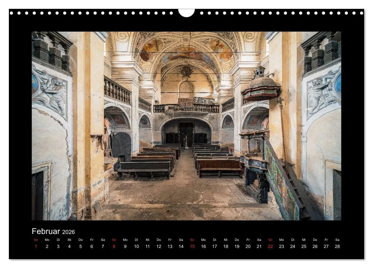Bild: 9783457796580 | Die Schönheit des Verfalls - Lost Places (Wandkalender 2026 DIN A3...