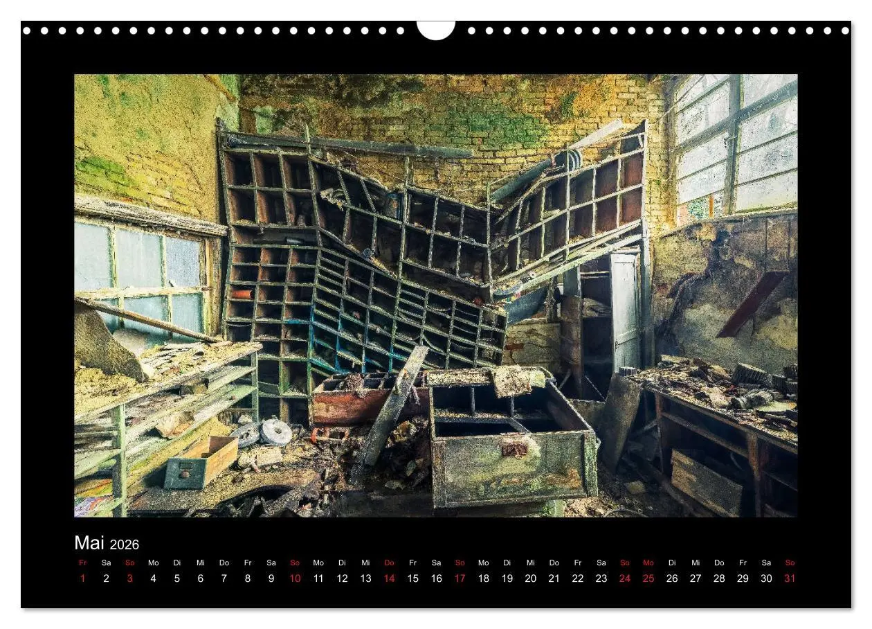 Bild: 9783457796580 | Die Schönheit des Verfalls - Lost Places (Wandkalender 2026 DIN A3...