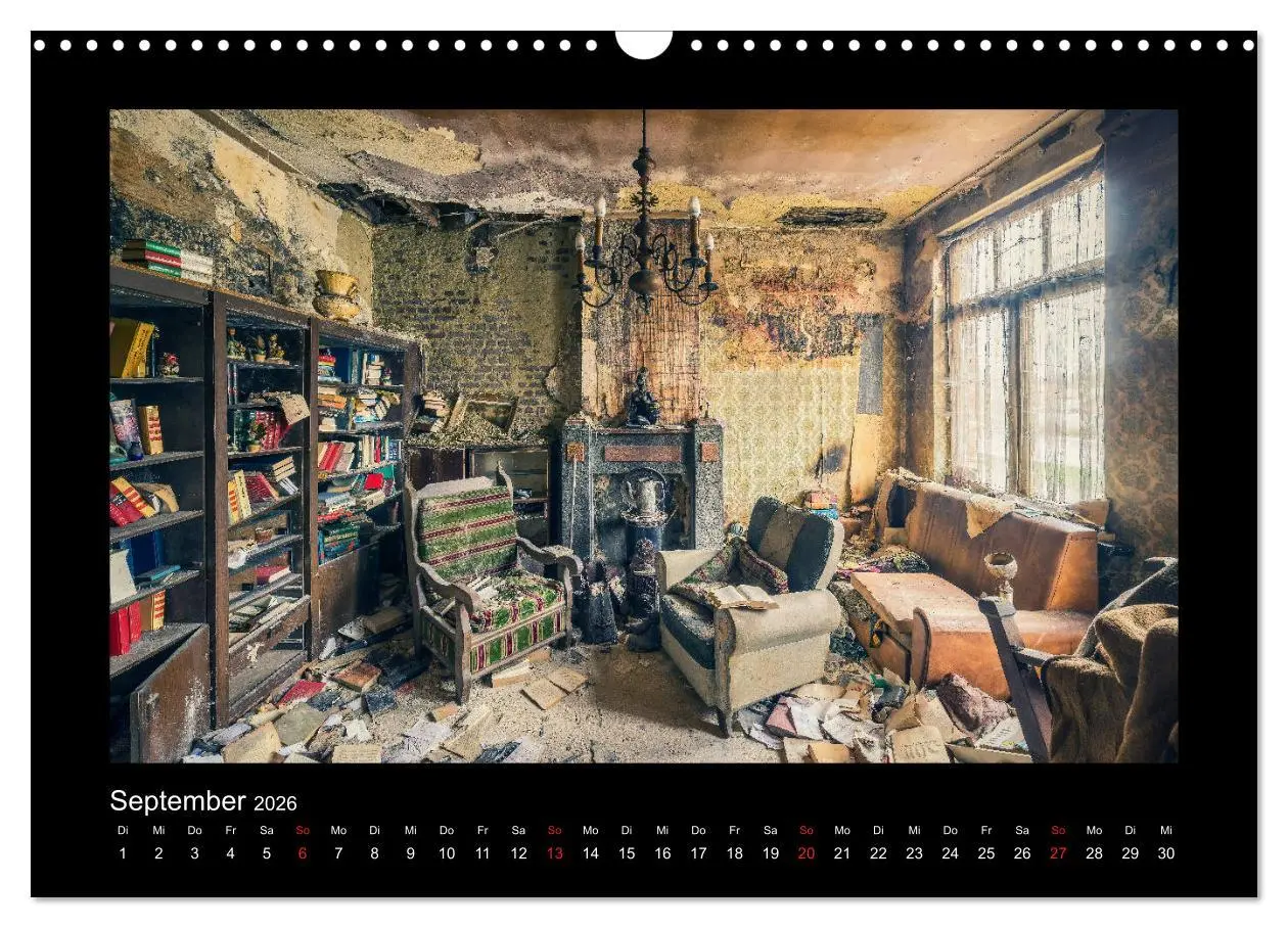Bild: 9783457796580 | Die Schönheit des Verfalls - Lost Places (Wandkalender 2026 DIN A3...