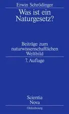 Cover: 9783486716580 | Was ist ein Naturgesetz? | Erwin Schrödinger | Taschenbuch | 146 S.