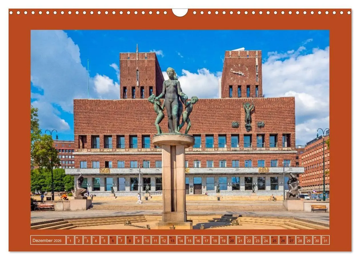 Bild: 9783516716580 | Oslo - Stadt am Fjord (Wandkalender 2026 DIN A3 quer), CALVENDO...