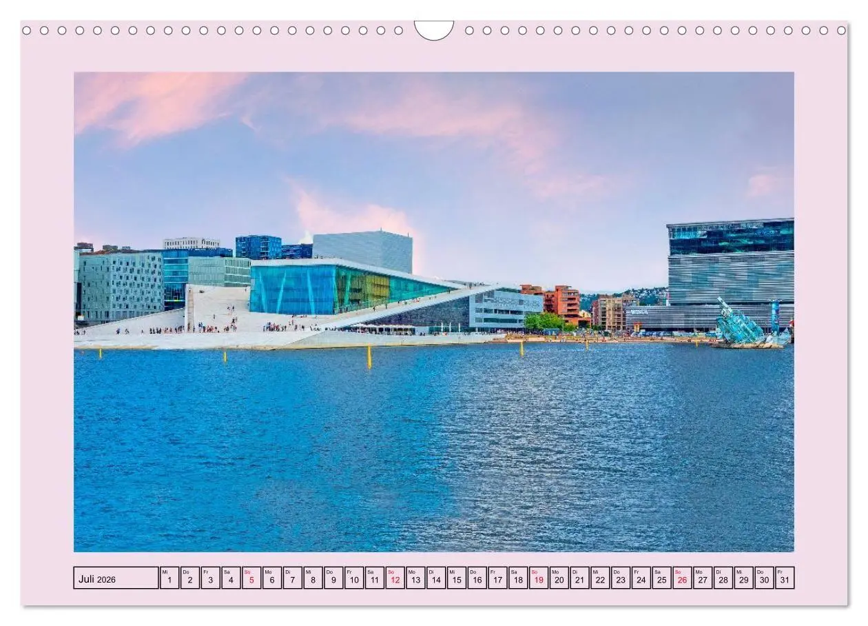 Bild: 9783516716580 | Oslo - Stadt am Fjord (Wandkalender 2026 DIN A3 quer), CALVENDO...