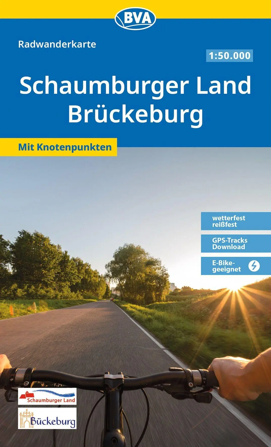Cover: 9783991546580 | BVA Radwanderkarte Schaumburger Land / Bückeburg mit Knotenpunkten...