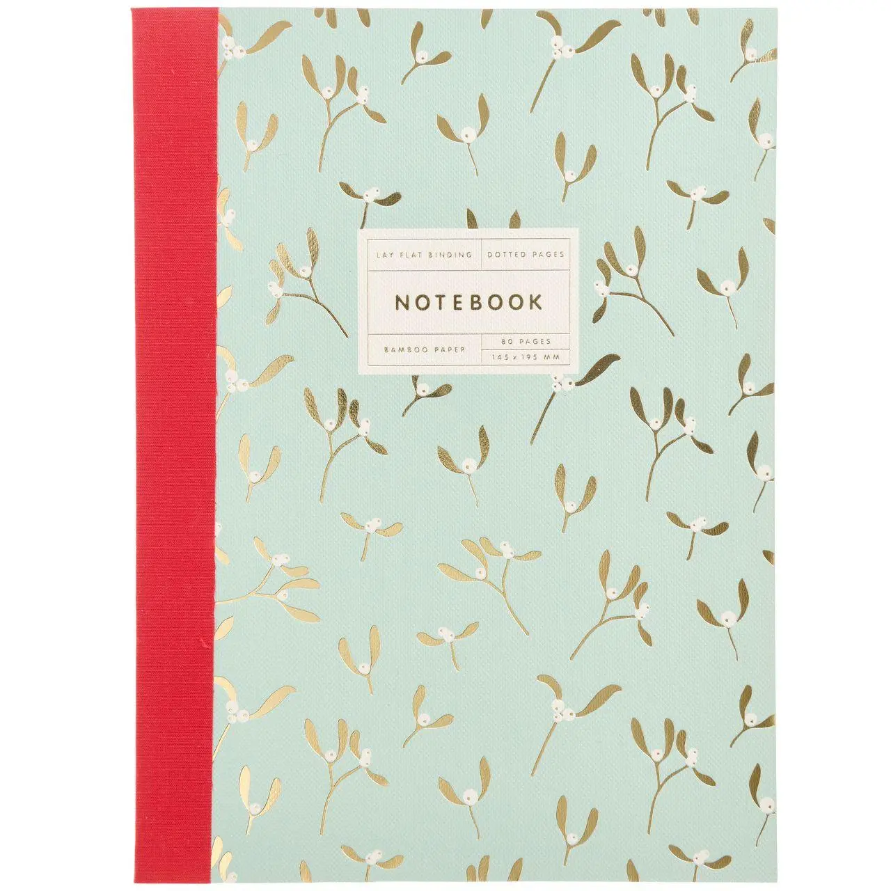 Notizbuch S, Mistelzweige, Mint