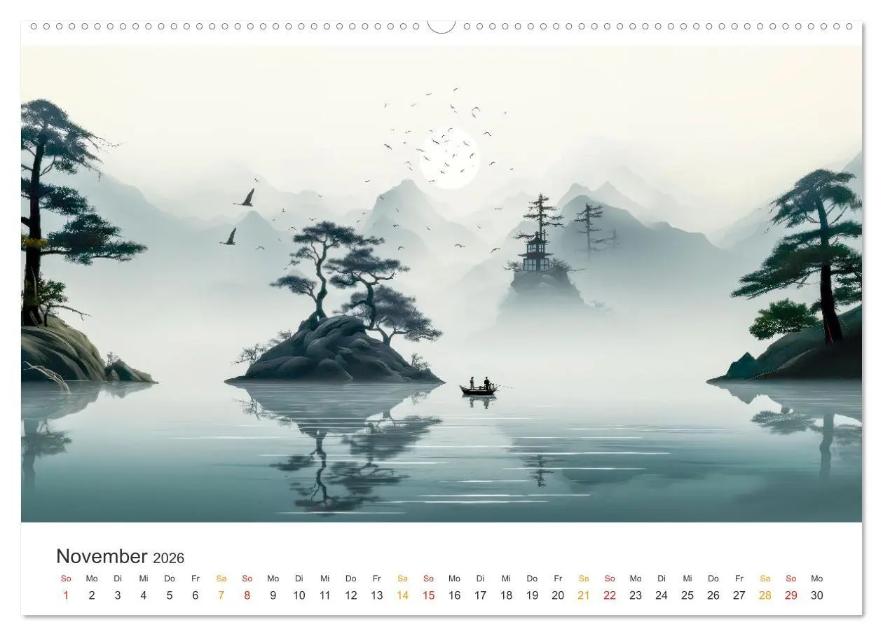 Bild: 9783457306680 | Japan - Kunst der Traditionen (Wandkalender 2026 DIN A2 quer),...