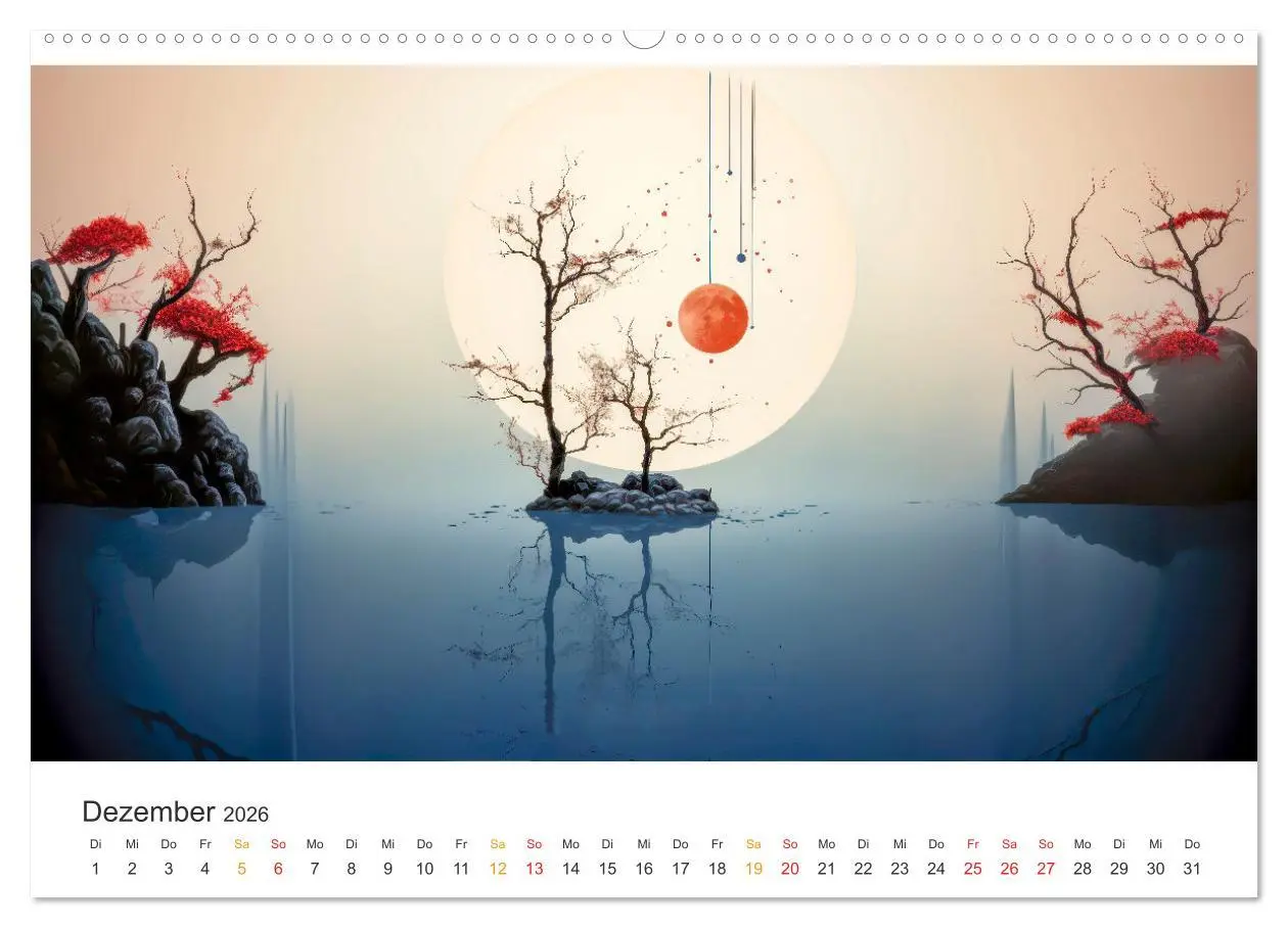 Bild: 9783457306680 | Japan - Kunst der Traditionen (Wandkalender 2026 DIN A2 quer),...