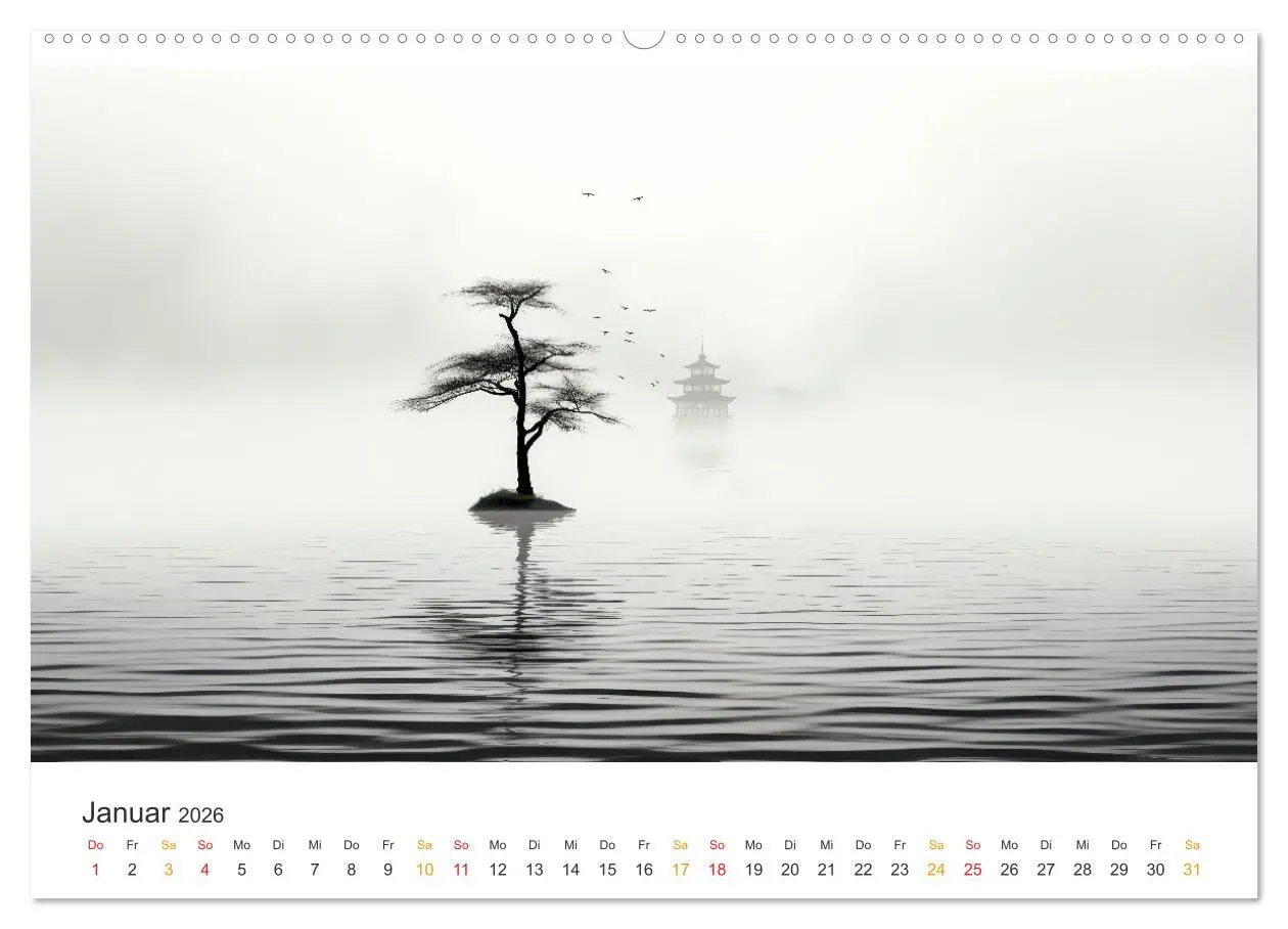 Bild: 9783457306680 | Japan - Kunst der Traditionen (Wandkalender 2026 DIN A2 quer),...