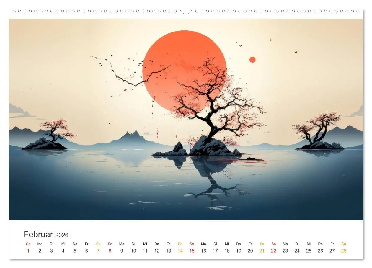 Bild: 9783457306680 | Japan - Kunst der Traditionen (Wandkalender 2026 DIN A2 quer),...