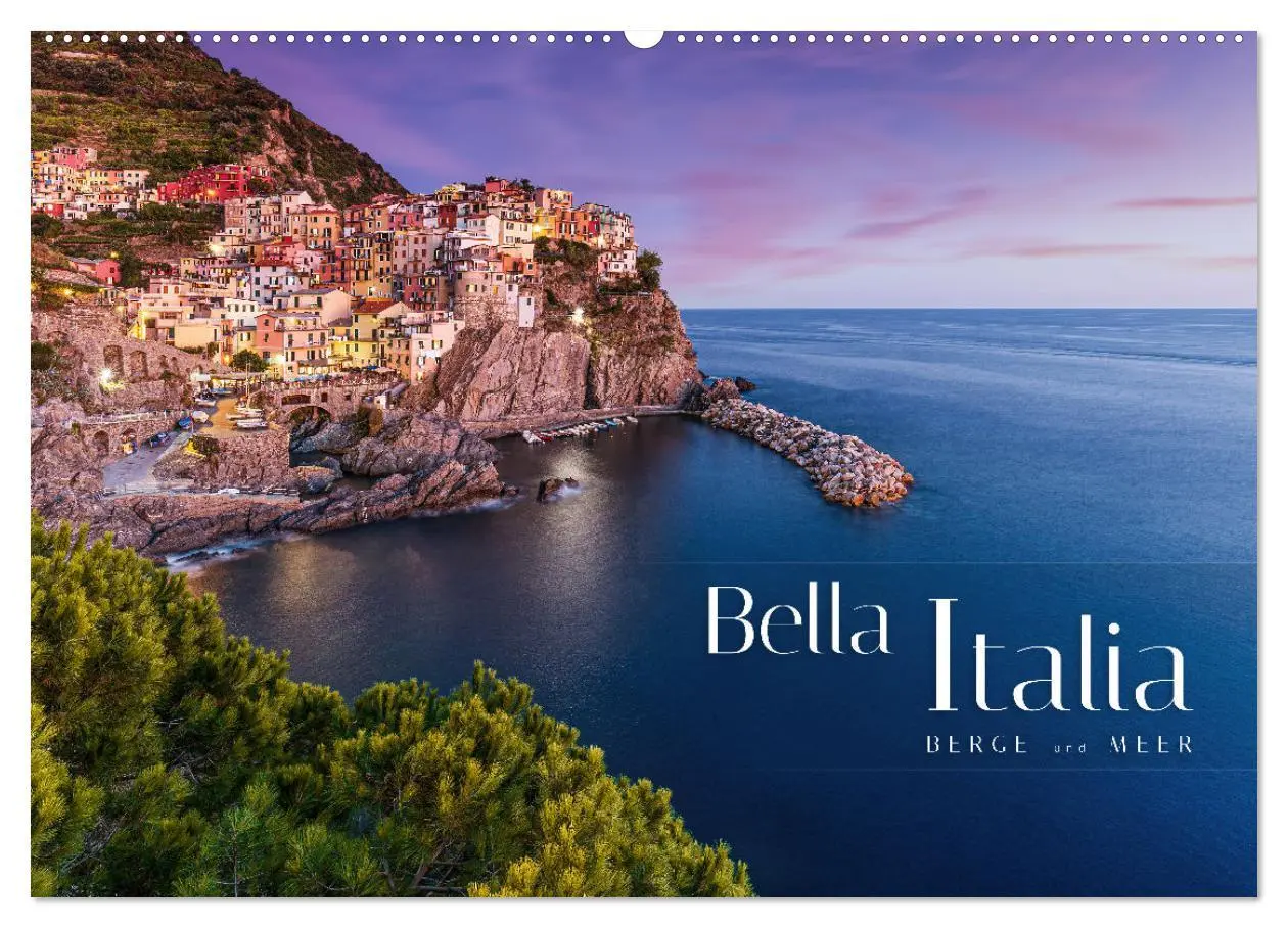 Cover: 9783457476680 | Bella Italia - Berge und Meer (Wandkalender 2026 DIN A2 quer),...