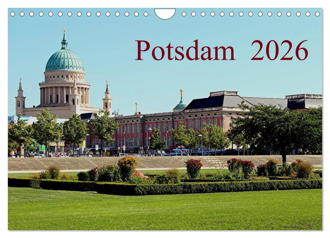 Cover: 9783516186680 | Potsdam 2026 (Wandkalender 2026 DIN A4 quer), CALVENDO Monatskalender