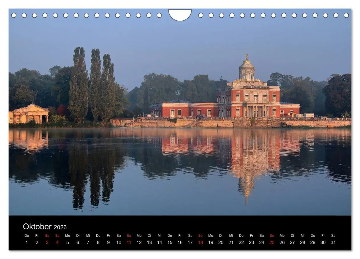 Bild: 9783516186680 | Potsdam 2026 (Wandkalender 2026 DIN A4 quer), CALVENDO Monatskalender