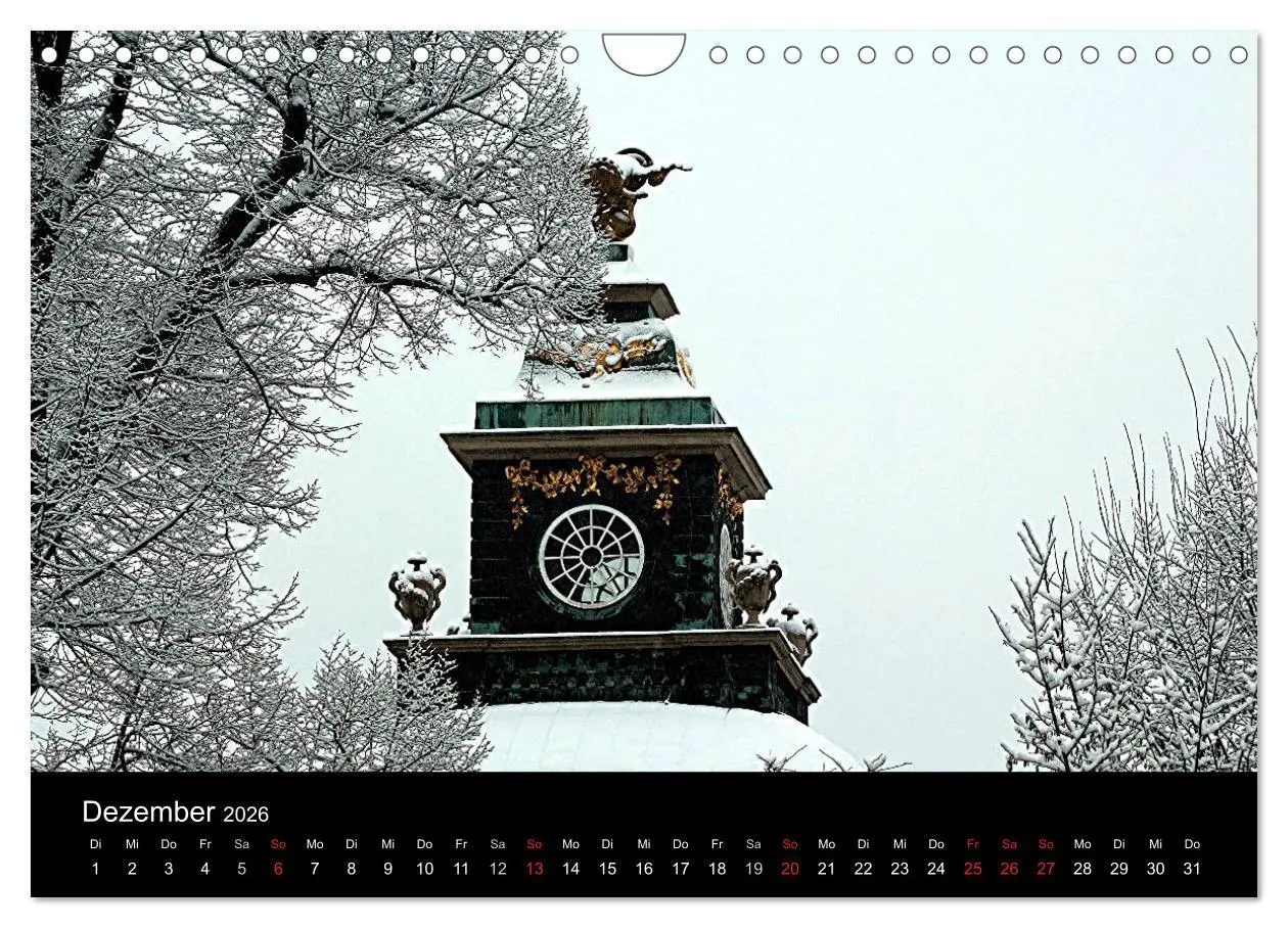 Bild: 9783516186680 | Potsdam 2026 (Wandkalender 2026 DIN A4 quer), CALVENDO Monatskalender
