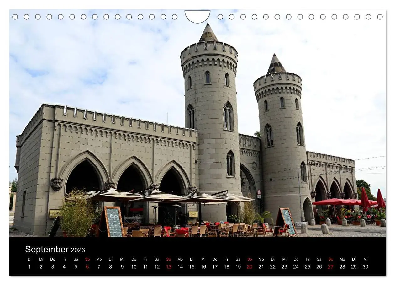 Bild: 9783516186680 | Potsdam 2026 (Wandkalender 2026 DIN A4 quer), CALVENDO Monatskalender