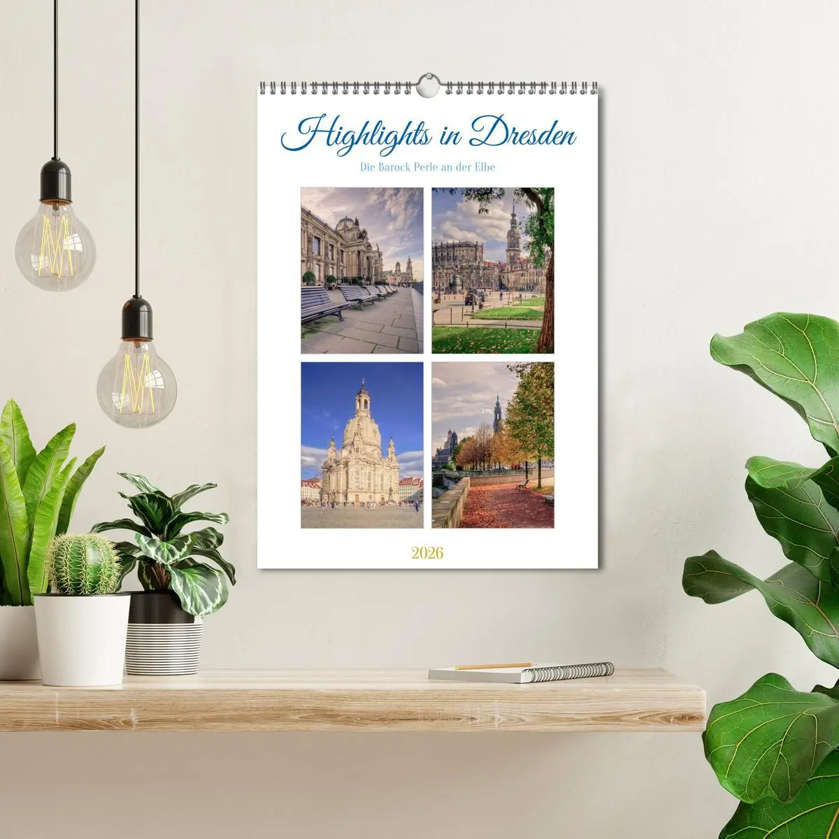 Bild: 9783516326680 | Highlights in Dresden (Wandkalender 2026 DIN A3 hoch), CALVENDO...