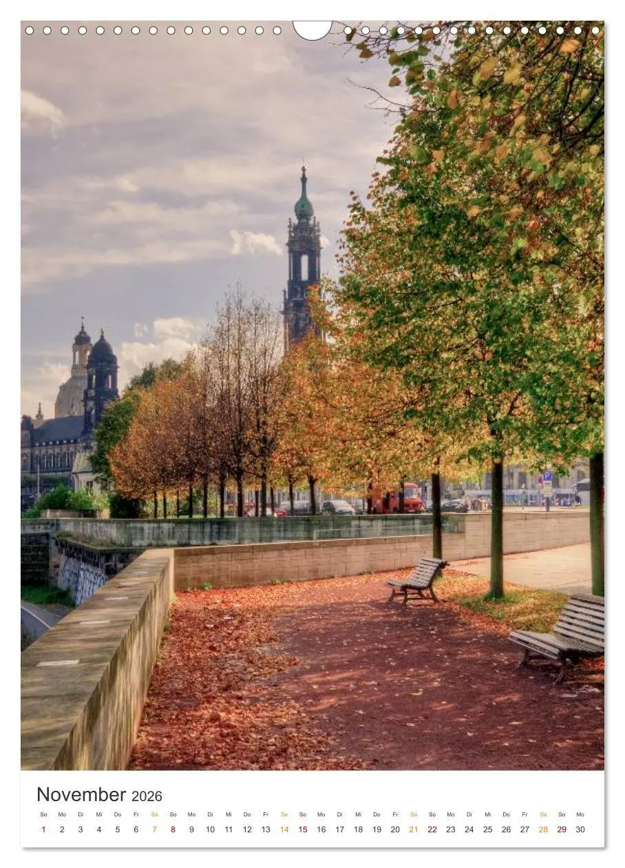 Bild: 9783516326680 | Highlights in Dresden (Wandkalender 2026 DIN A3 hoch), CALVENDO...