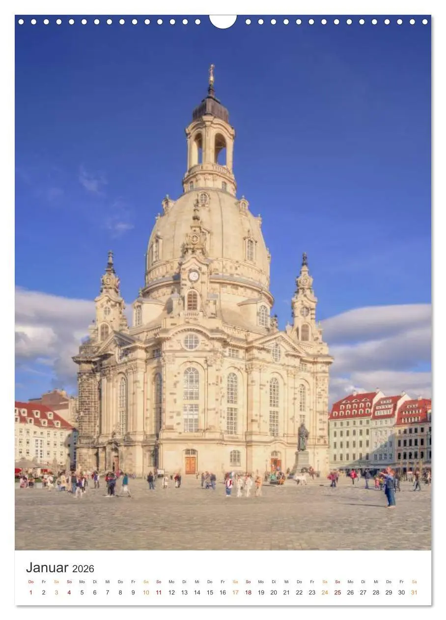 Bild: 9783516326680 | Highlights in Dresden (Wandkalender 2026 DIN A3 hoch), CALVENDO...