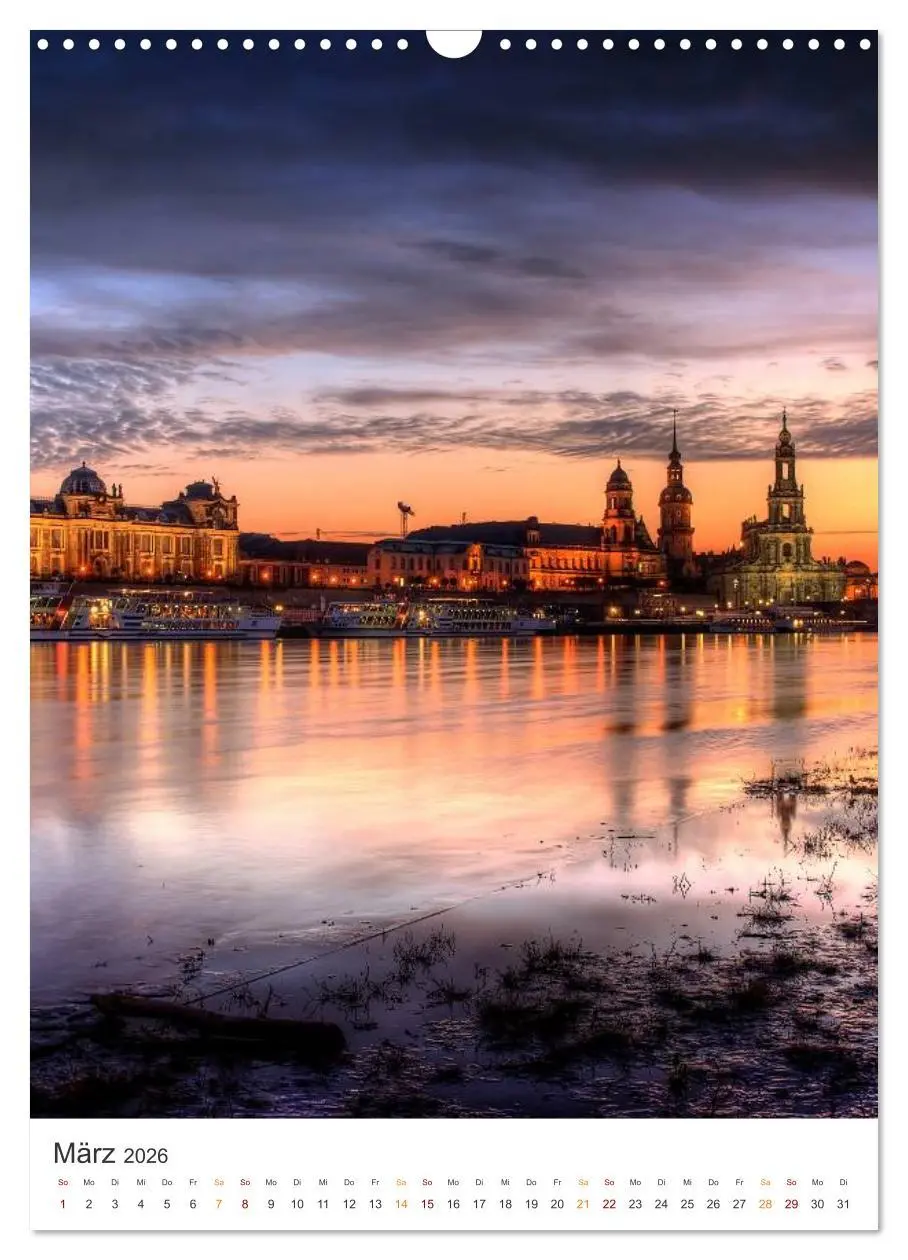 Bild: 9783516326680 | Highlights in Dresden (Wandkalender 2026 DIN A3 hoch), CALVENDO...