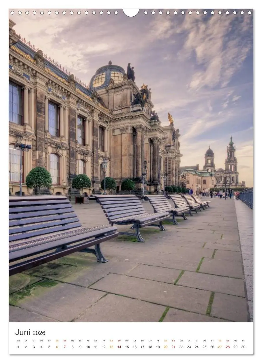 Bild: 9783516326680 | Highlights in Dresden (Wandkalender 2026 DIN A3 hoch), CALVENDO...