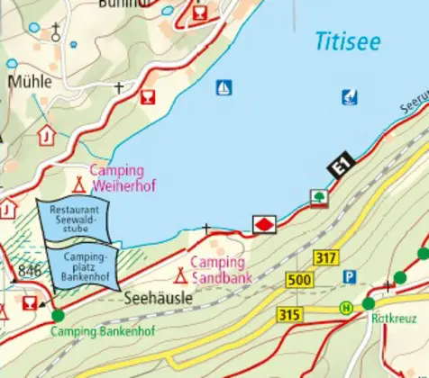 Bild: 9783747306680 | Publicpress Wanderkarte Titisee 1:25.000 | (Land-)Karte | Deutsch