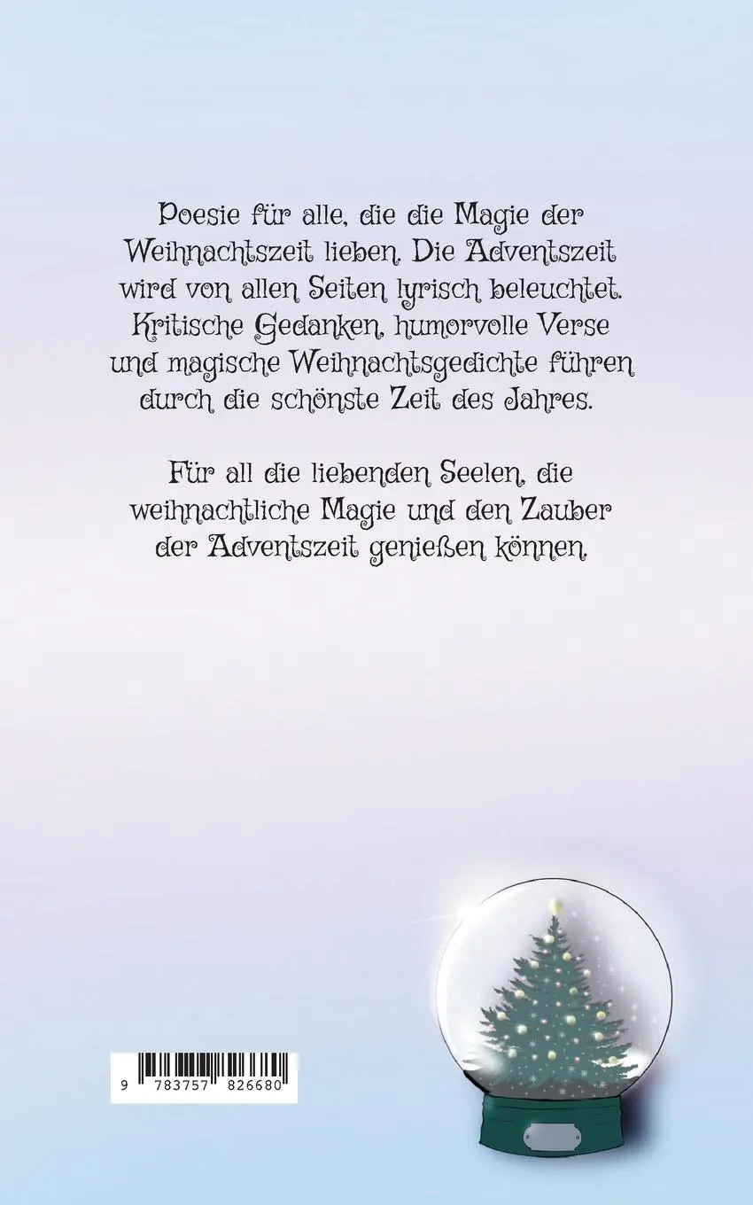 Rückseite: 9783757826680 | Leinwandpoesie | Weihnachtsmomente | Alex C. Weiss | Taschenbuch
