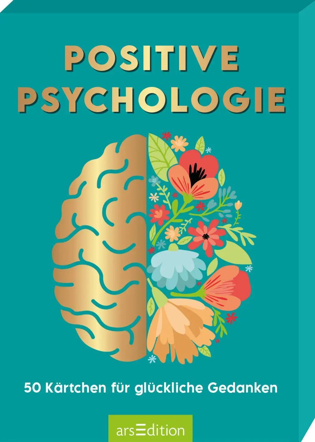 Cover: 9783845866680 | Positive Psychologie | 50 Kärtchen für glückliche Gedanken | Buch