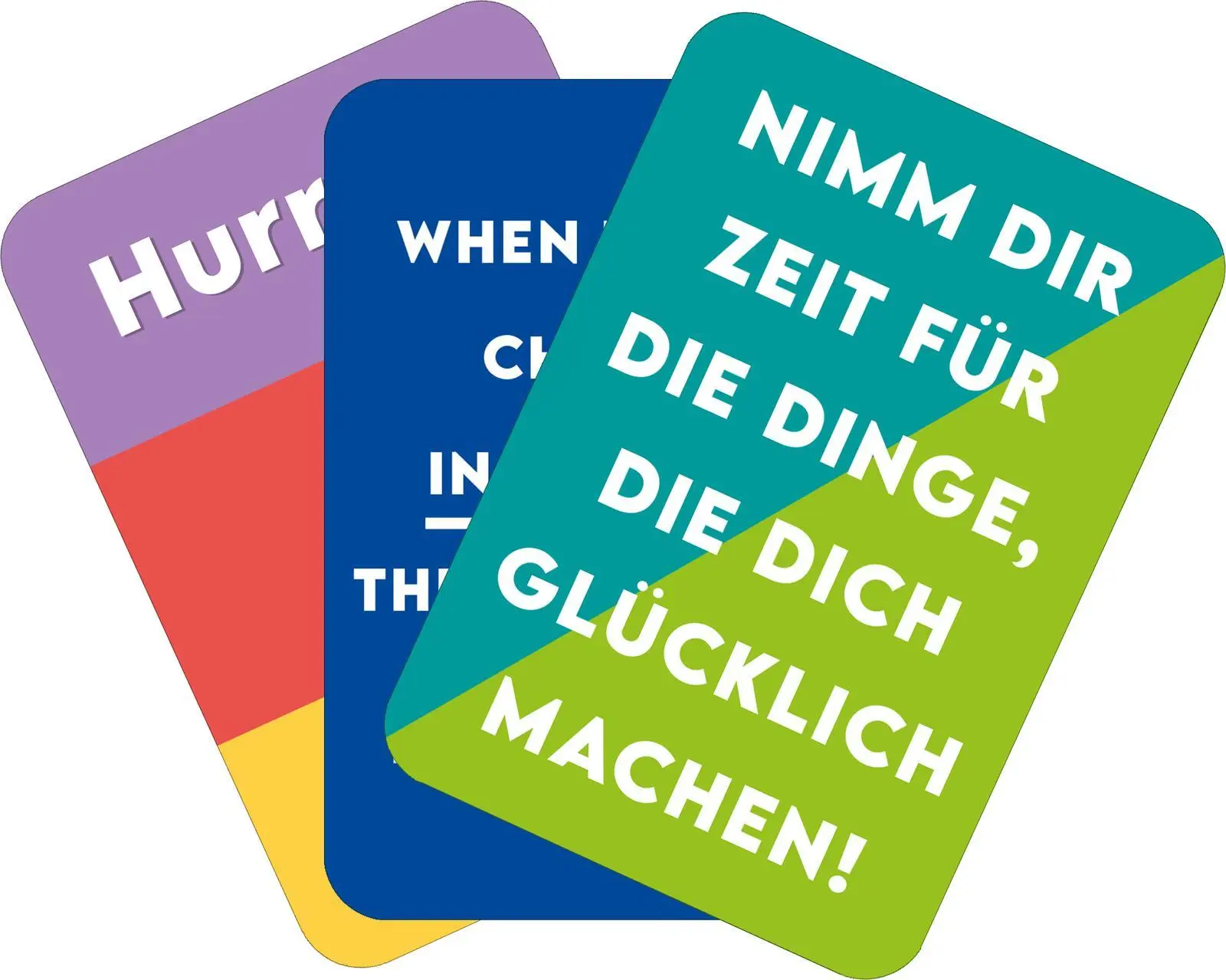 Bild: 9783845866680 | Positive Psychologie | 50 Kärtchen für glückliche Gedanken | Buch