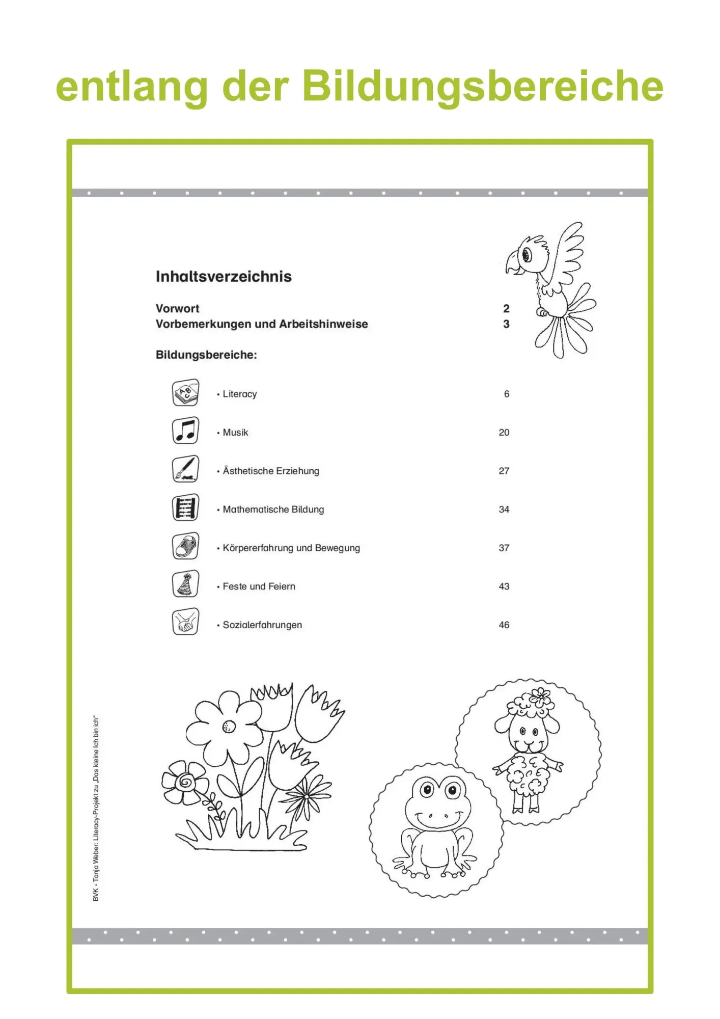 Bild: 9783867406680 | Literacy-Projekt zum Bilderbuch "Das kleine Ich bin ich" | Tanja Weber