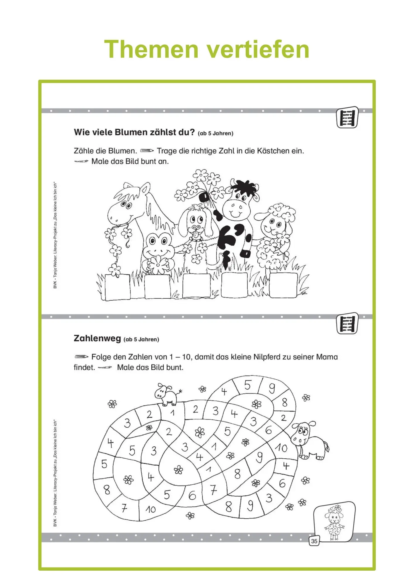 Bild: 9783867406680 | Literacy-Projekt zum Bilderbuch "Das kleine Ich bin ich" | Tanja Weber