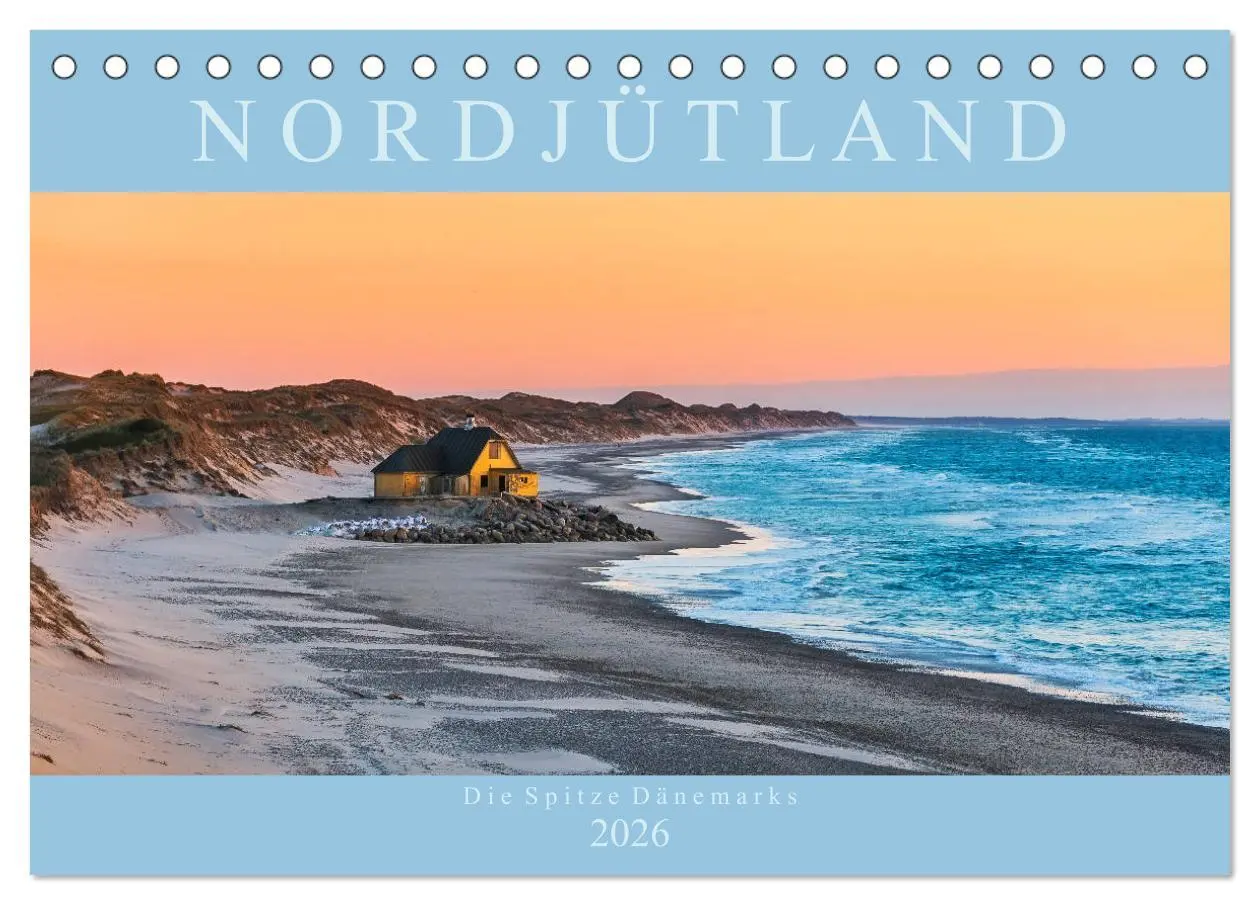 Cover: 9783457846780 | Nordjütland - die Spitze Dänemarks (Tischkalender 2026 DIN A5...