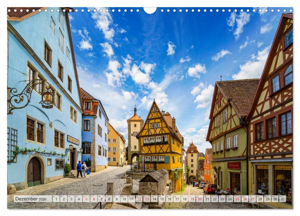 Bild: 9783457916780 | Rothenburg ob der Tauber Impressionen (Wandkalender 2026 DIN A3...