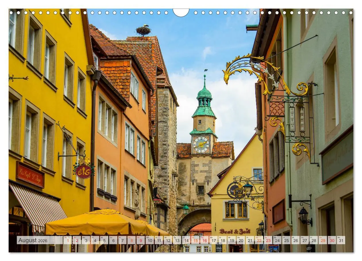 Bild: 9783457916780 | Rothenburg ob der Tauber Impressionen (Wandkalender 2026 DIN A3...