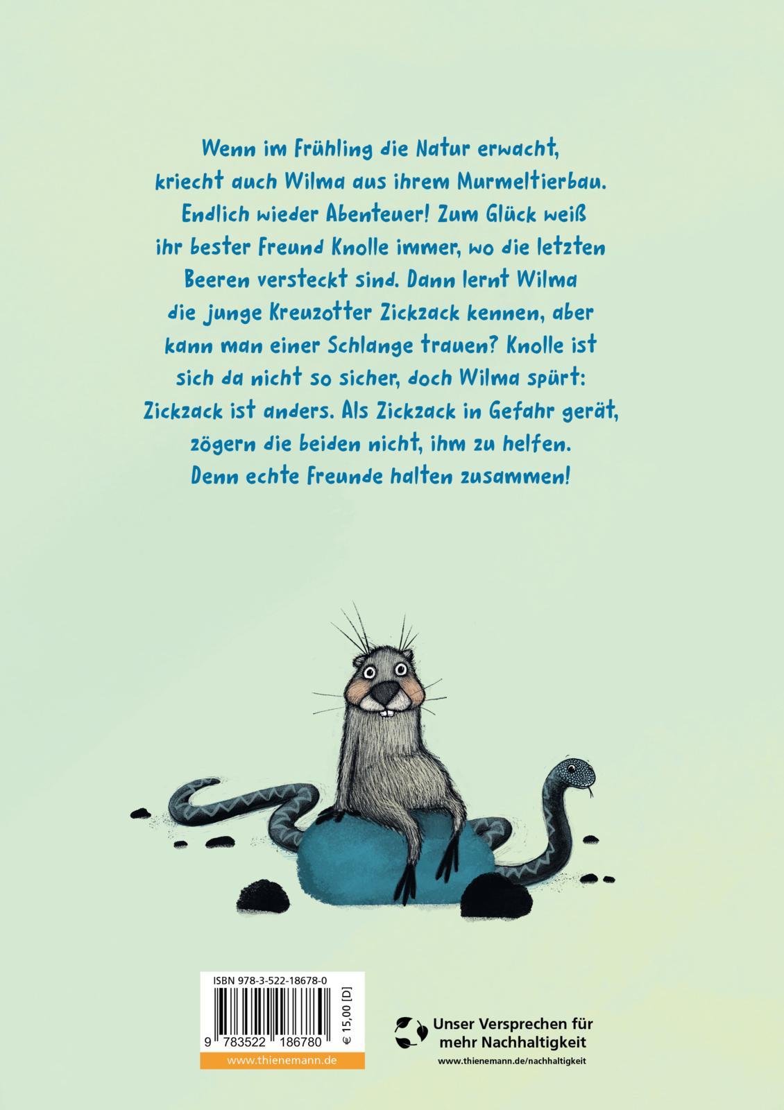 Rückseite: 9783522186780 | Wilma Wildpelz | Lena Frölander-Ulf | Buch | 192 S. | Deutsch | 2025
